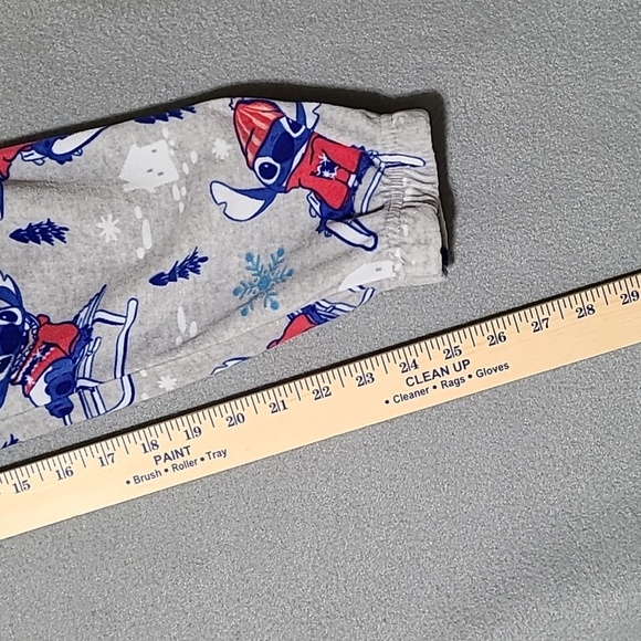 DISNEY STITCH Women's Fleece Pajama Jogger Sleep Lounge Pants - Size Small - Picture 6 of 12